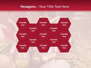 Easter Egg Bright Wood PowerPoint Template