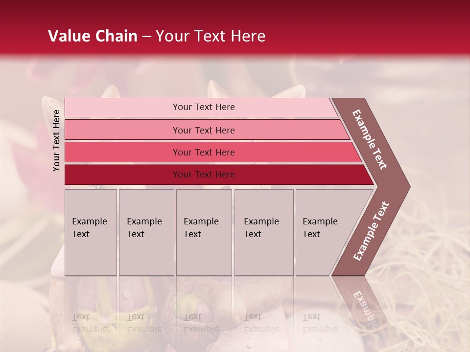 Easter Egg Bright Wood PowerPoint Template