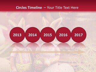 Easter Egg Bright Wood PowerPoint Template