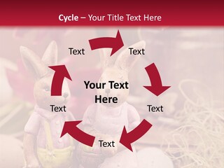 Easter Egg Bright Wood PowerPoint Template