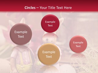 Easter Egg Bright Wood PowerPoint Template