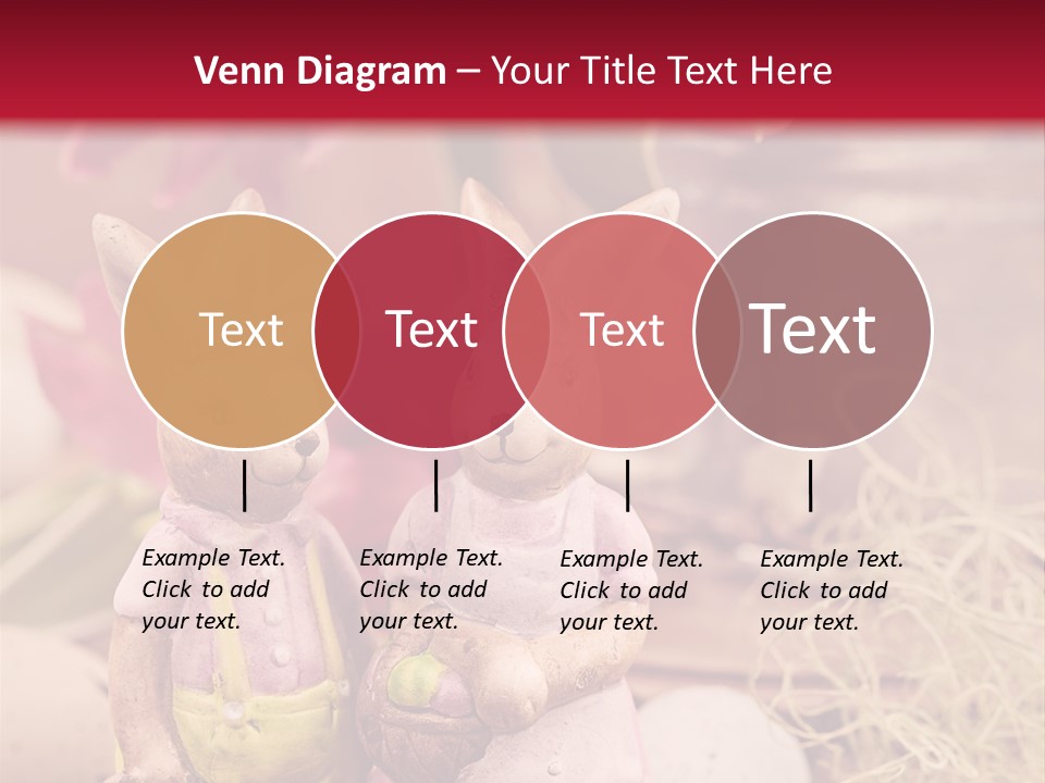 Easter Egg Bright Wood PowerPoint Template