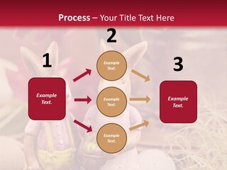 Easter Egg Bright Wood PowerPoint Template