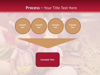 Easter Egg Bright Wood PowerPoint Template