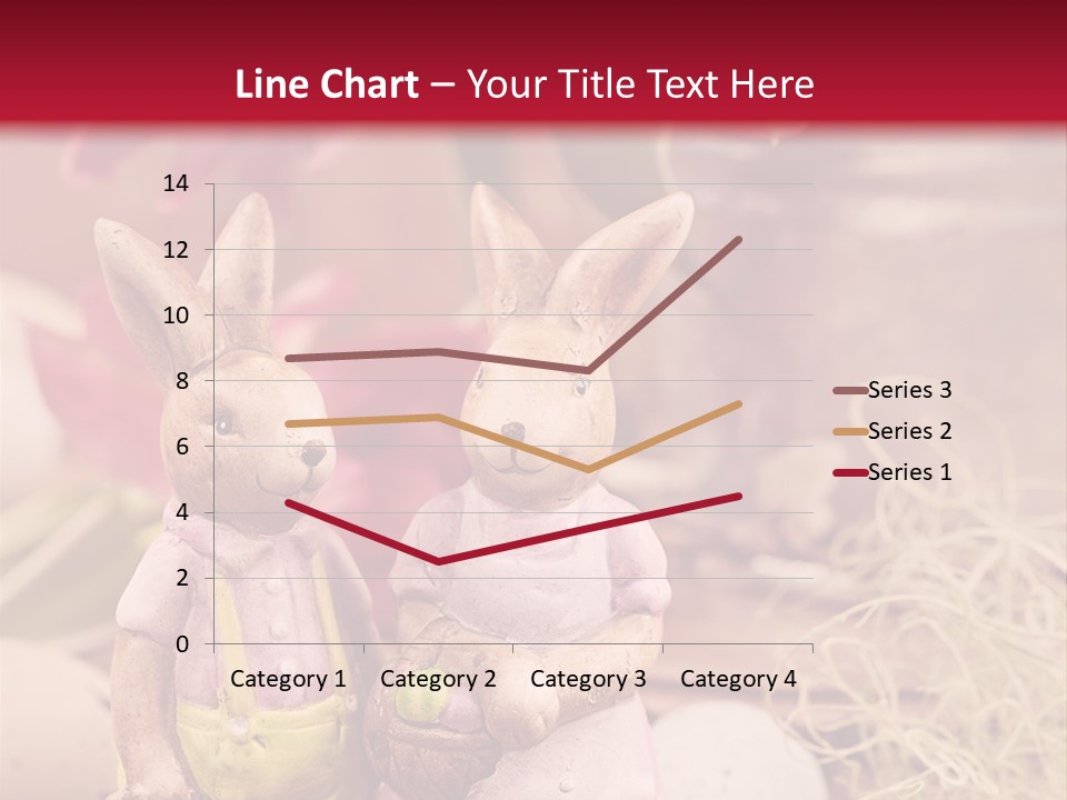 Easter Egg Bright Wood PowerPoint Template