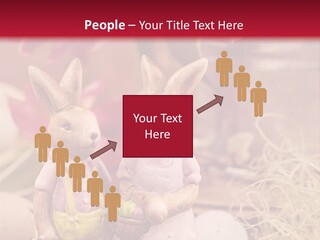 Easter Egg Bright Wood PowerPoint Template