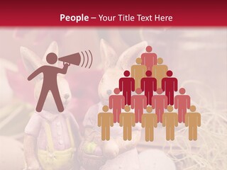 Easter Egg Bright Wood PowerPoint Template