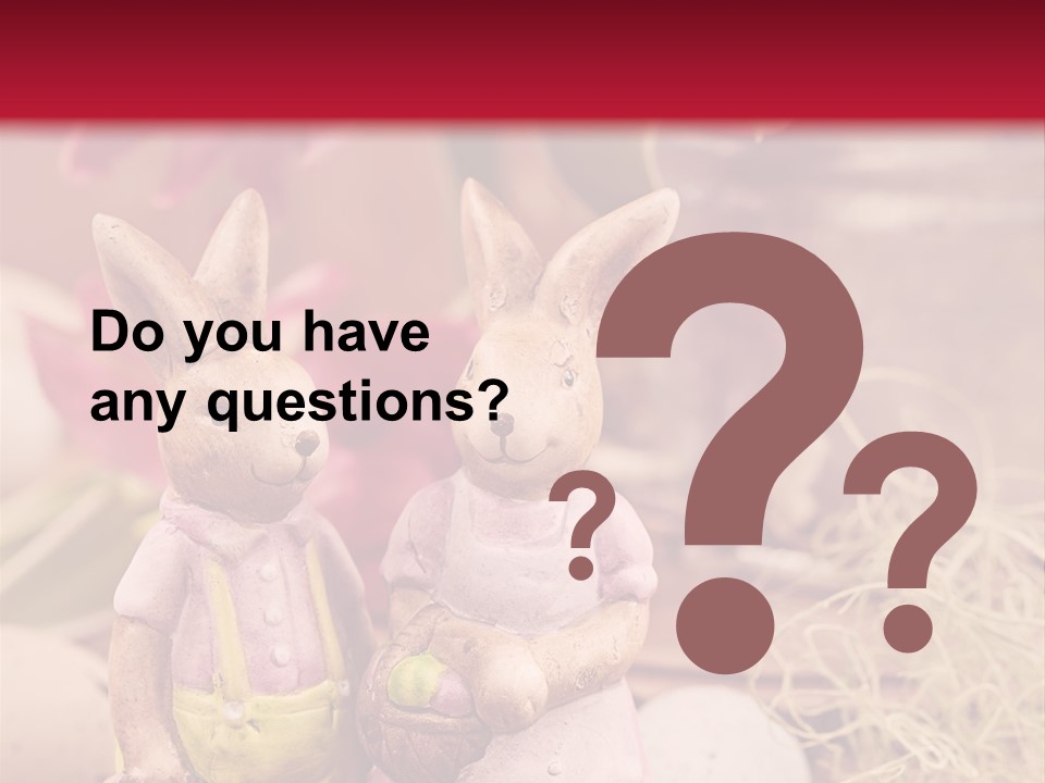 Easter Egg Bright Wood PowerPoint Template