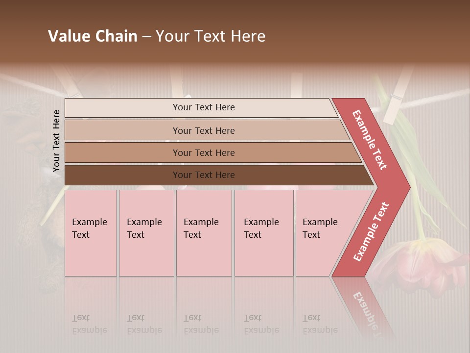 Egg Pink Hare PowerPoint Template