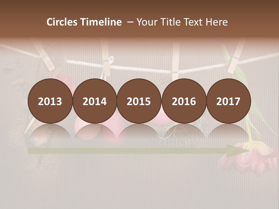 Egg Pink Hare PowerPoint Template