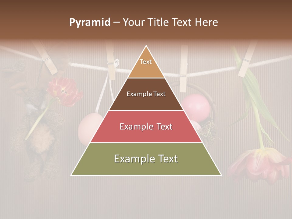 Egg Pink Hare PowerPoint Template