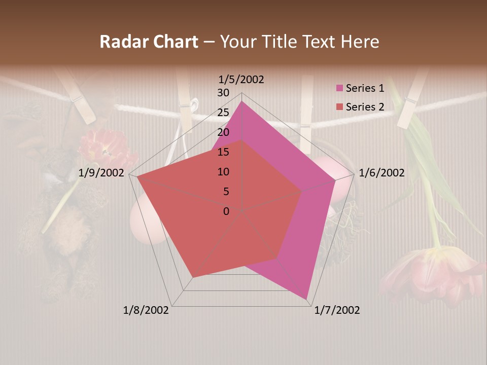 Egg Pink Hare PowerPoint Template