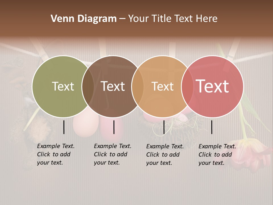 Egg Pink Hare PowerPoint Template