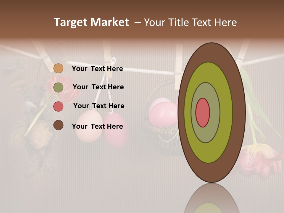 Egg Pink Hare PowerPoint Template