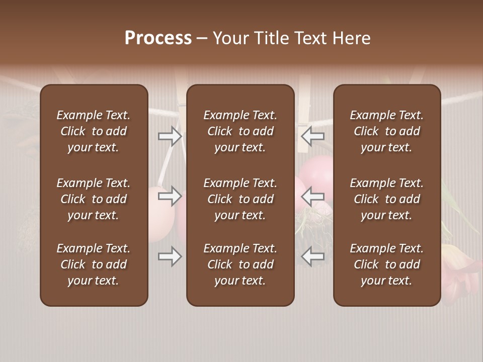 Egg Pink Hare PowerPoint Template