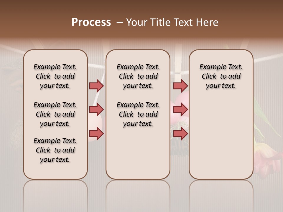 Egg Pink Hare PowerPoint Template