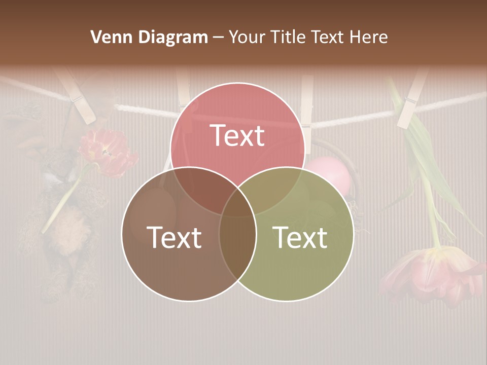 Egg Pink Hare PowerPoint Template