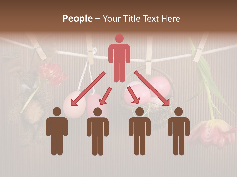 Egg Pink Hare PowerPoint Template