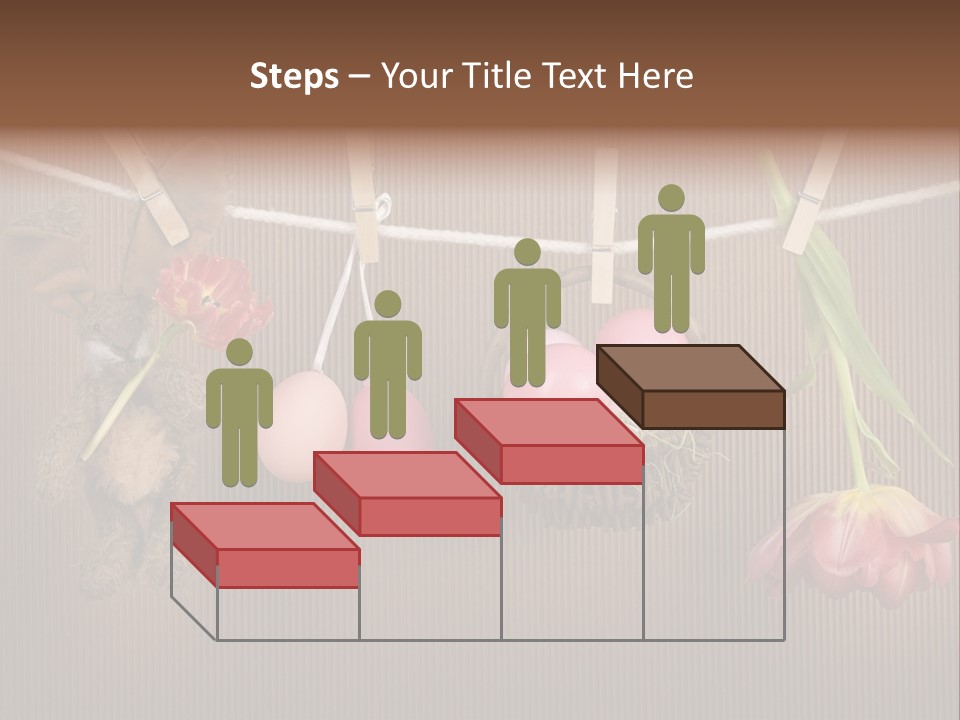 Egg Pink Hare PowerPoint Template