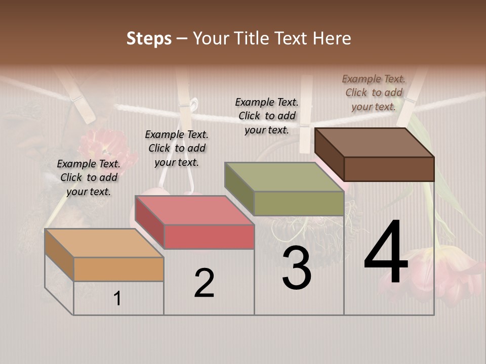 Egg Pink Hare PowerPoint Template