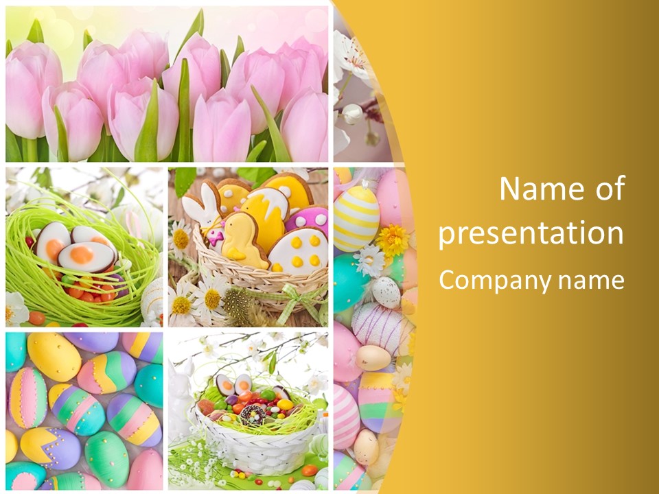 Cake Frosting Pastel PowerPoint Template