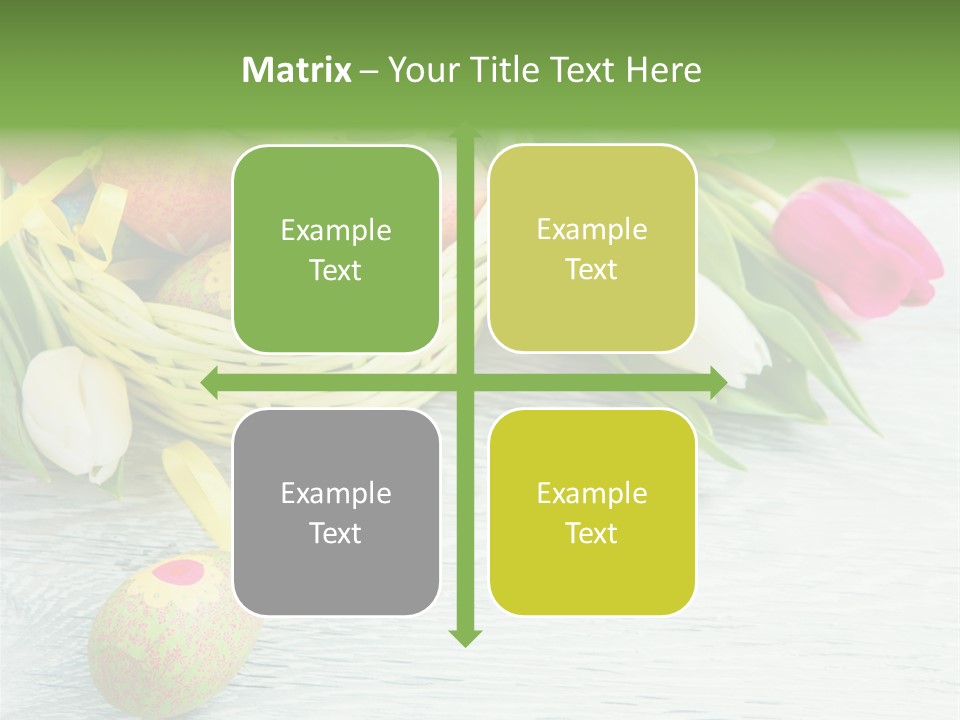 Dekoration Primeln Fruhlingsdekoration PowerPoint Template