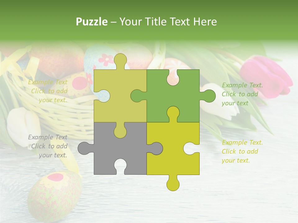 Dekoration Primeln Fruhlingsdekoration PowerPoint Template