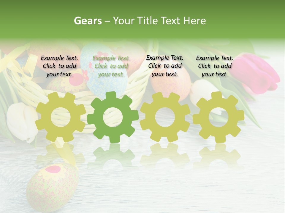 Dekoration Primeln Fruhlingsdekoration PowerPoint Template