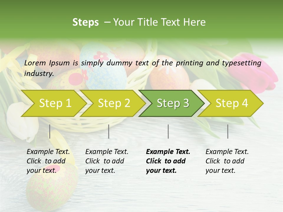 Dekoration Primeln Fruhlingsdekoration PowerPoint Template