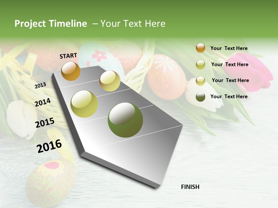 Dekoration Primeln Fruhlingsdekoration PowerPoint Template