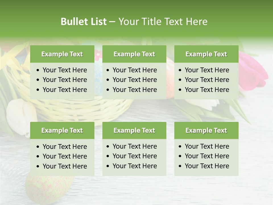 Dekoration Primeln Fruhlingsdekoration PowerPoint Template