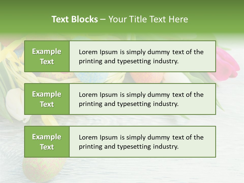 Dekoration Primeln Fruhlingsdekoration PowerPoint Template