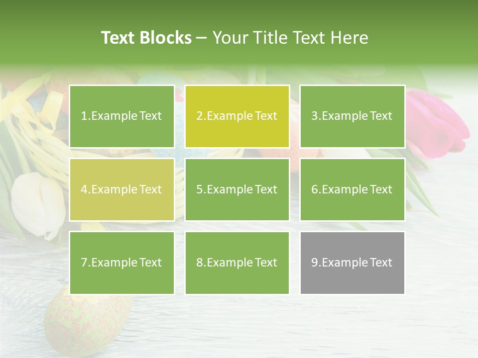 Dekoration Primeln Fruhlingsdekoration PowerPoint Template