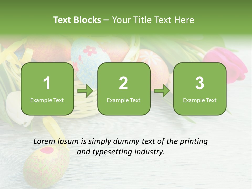 Dekoration Primeln Fruhlingsdekoration PowerPoint Template