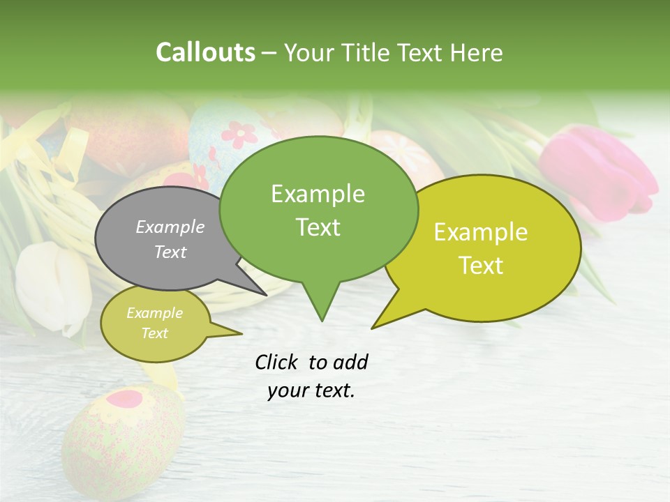 Dekoration Primeln Fruhlingsdekoration PowerPoint Template