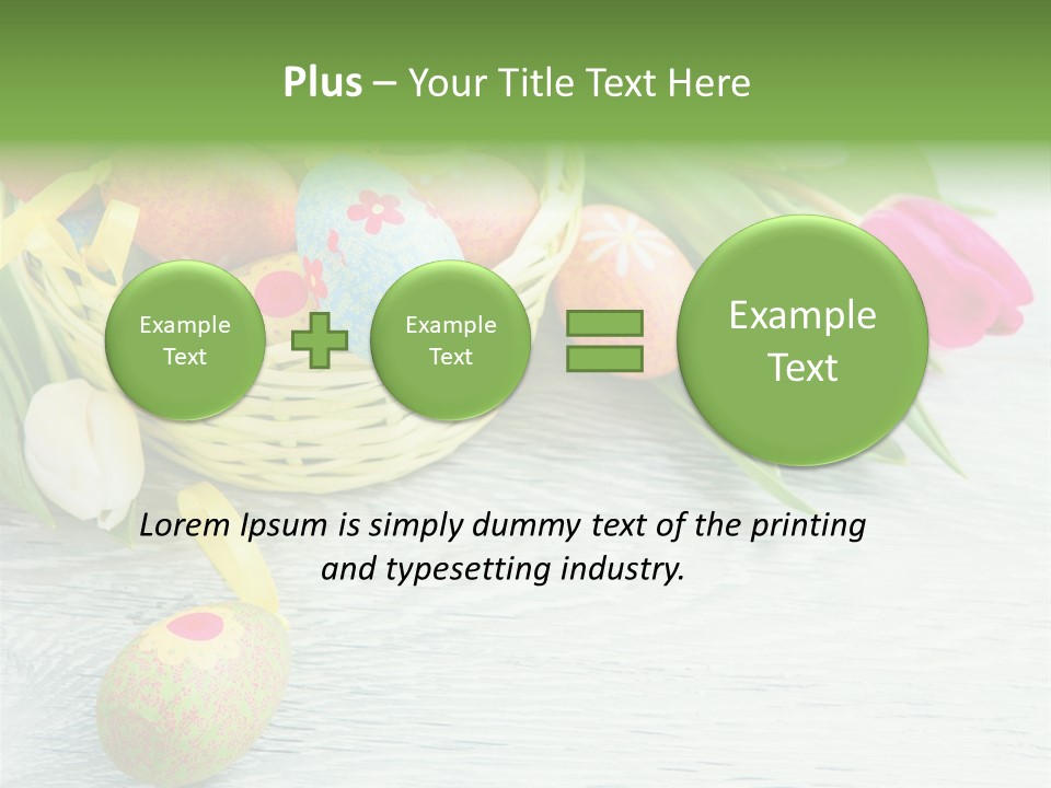 Dekoration Primeln Fruhlingsdekoration PowerPoint Template