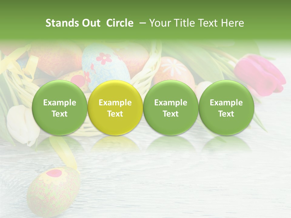 Dekoration Primeln Fruhlingsdekoration PowerPoint Template