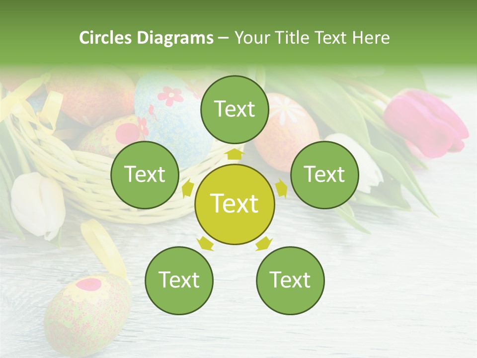 Dekoration Primeln Fruhlingsdekoration PowerPoint Template