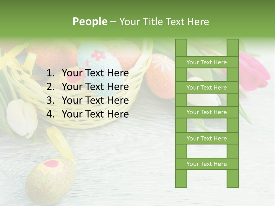Dekoration Primeln Fruhlingsdekoration PowerPoint Template