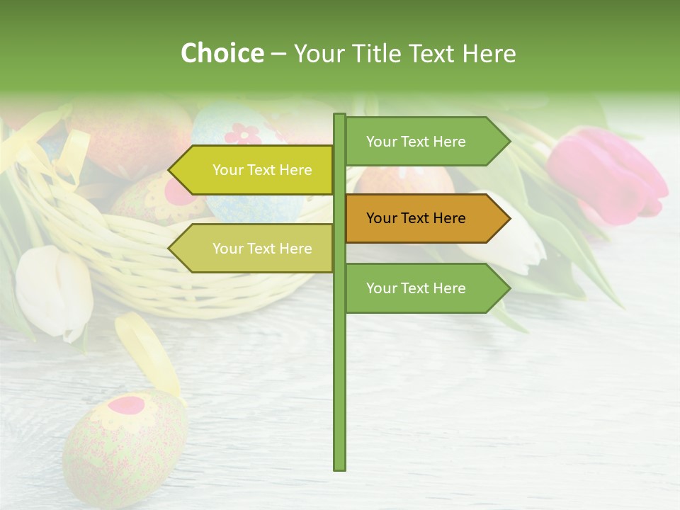 Dekoration Primeln Fruhlingsdekoration PowerPoint Template