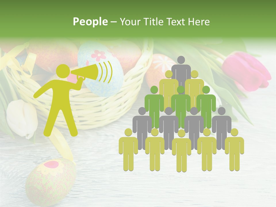 Dekoration Primeln Fruhlingsdekoration PowerPoint Template