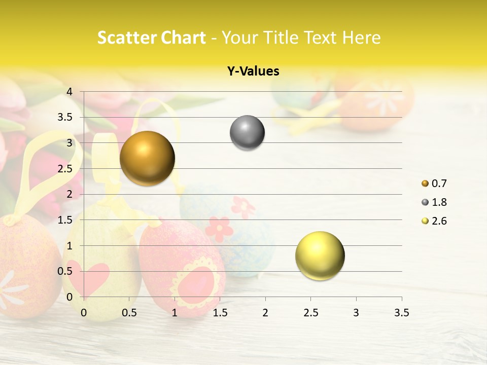 Ostergrue Pflanzen Hintergrund PowerPoint Template