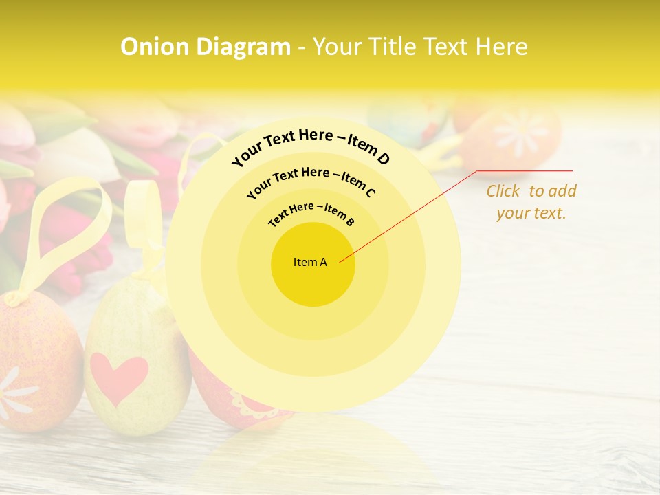 Ostergrue Pflanzen Hintergrund PowerPoint Template