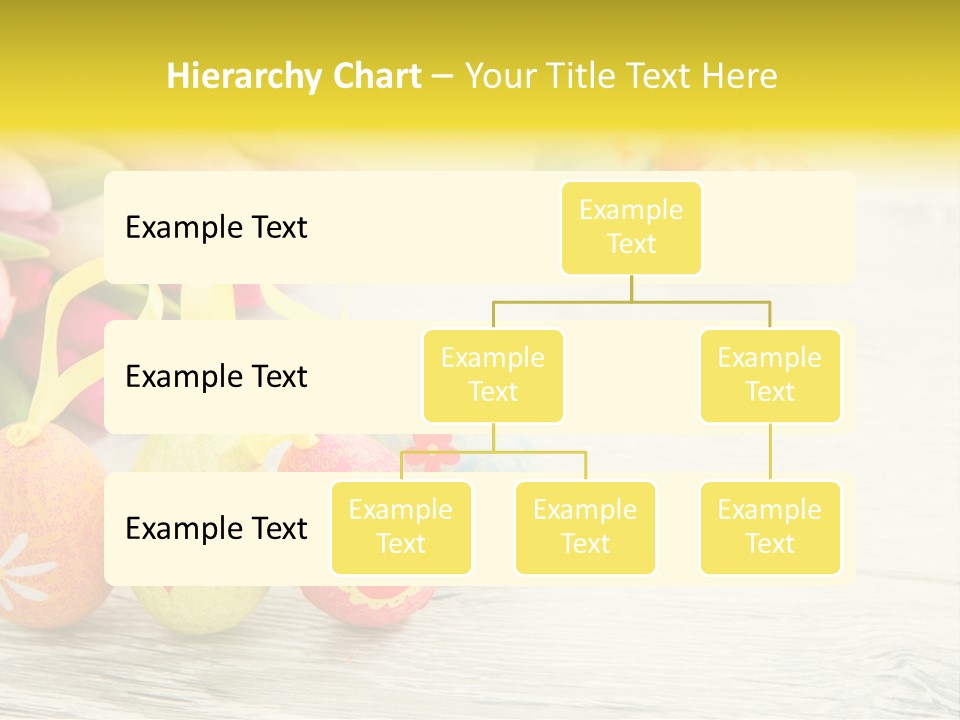 Ostergrue Pflanzen Hintergrund PowerPoint Template