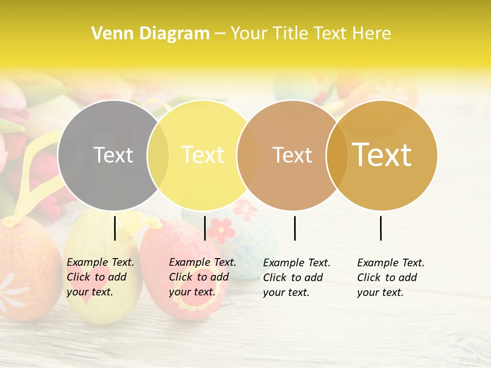Ostergrue Pflanzen Hintergrund PowerPoint Template
