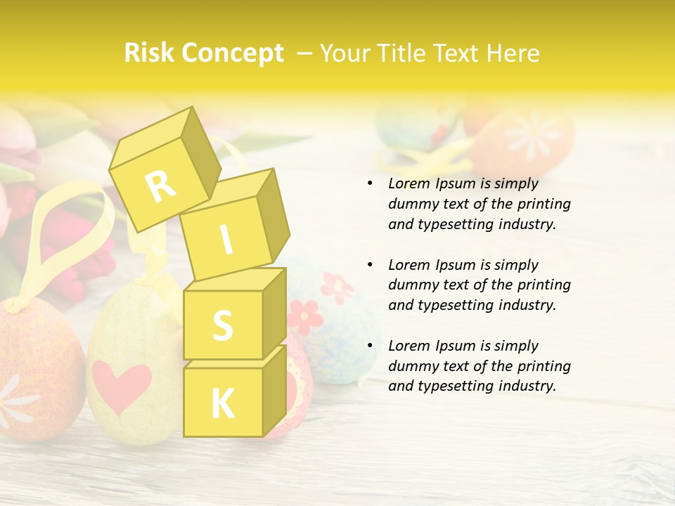 Ostergrue Pflanzen Hintergrund PowerPoint Template