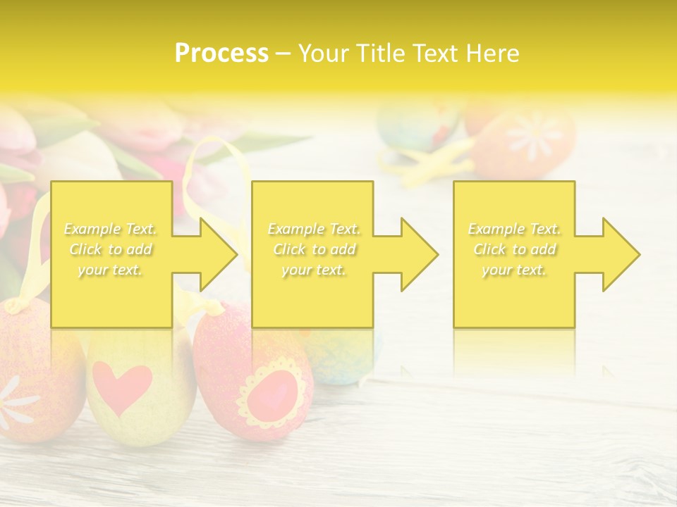 Ostergrue Pflanzen Hintergrund PowerPoint Template