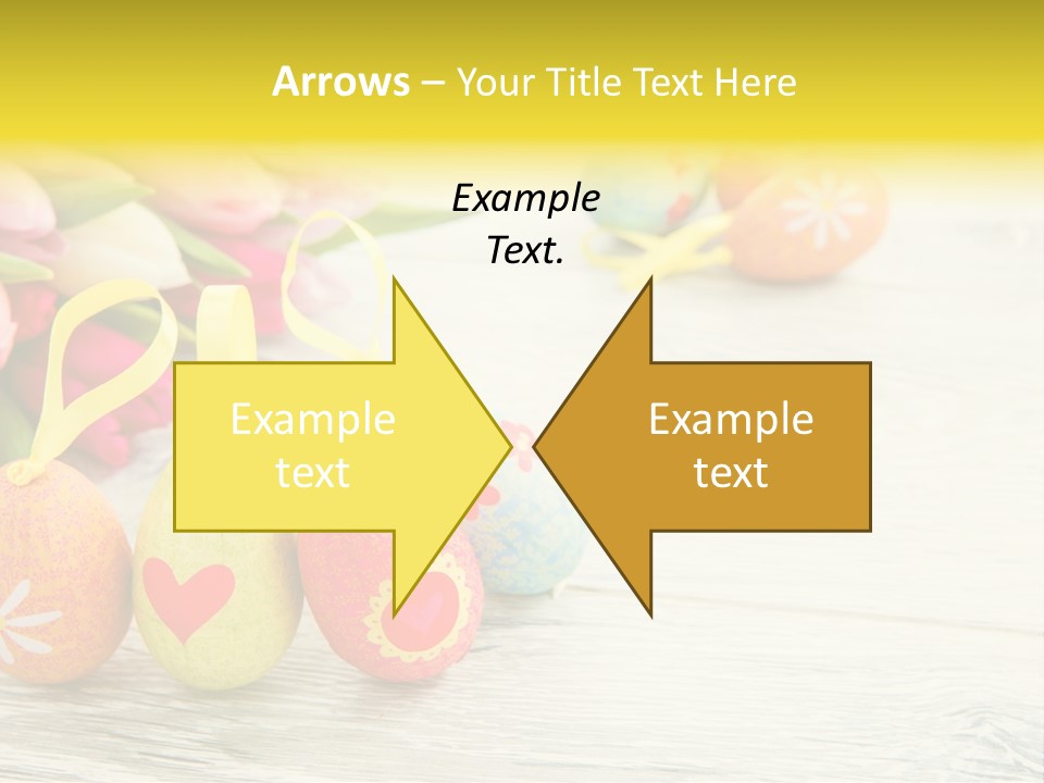 Ostergrue Pflanzen Hintergrund PowerPoint Template