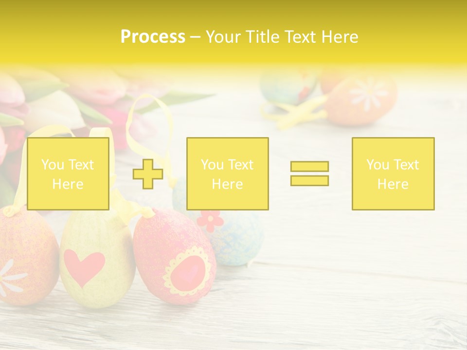 Ostergrue Pflanzen Hintergrund PowerPoint Template