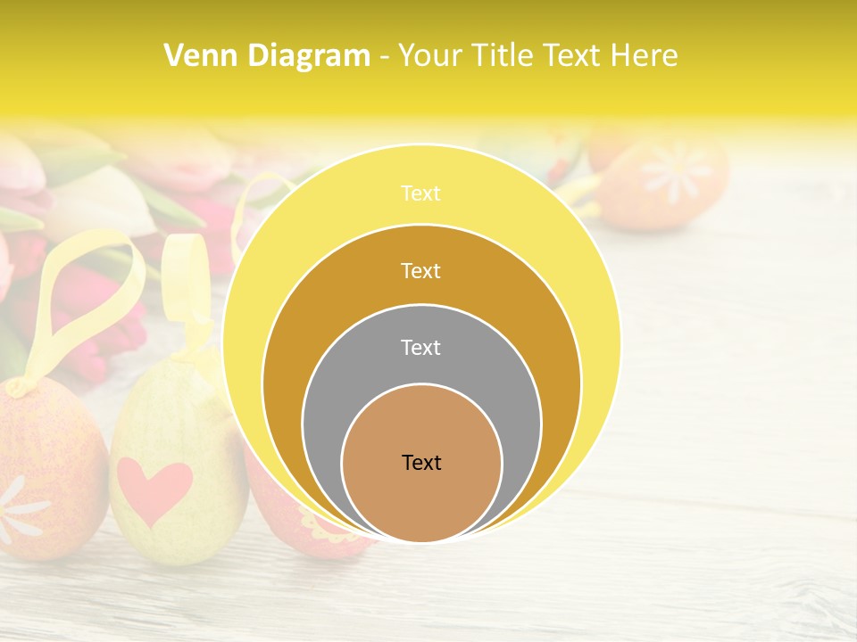 Ostergrue Pflanzen Hintergrund PowerPoint Template